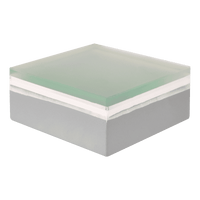 CRG30 Low Voltage In Ground RGB or WW LED Brick Paver Light Square IP67 Waterproof - Kings Outdoor Lighting