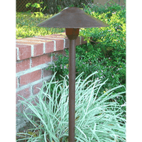 DL03 12V AC/DC Aluminum Low Voltage Landscape Lighting Mushroom Path Light.