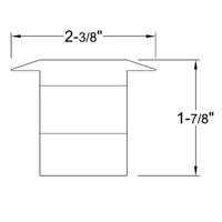 DMB52 1.5W Low Voltage LED Landscape In-ground Brass Waterproof Well Lights Fixture.