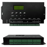 7-32V DC 30 channel LED DMX30 Controller Decoder Dimmer Light Control.