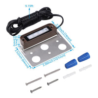 ELA04 8-Pack 4 Inch 1W RGB LED Retaining Wall Lights, Hardscape Color Changing 12V Low Voltage Landscape Lights