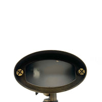 FLBP04 Tulay Antique Brass Oval Flood Light Low Voltage Landscape Lighting