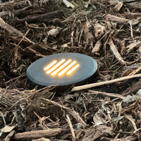 UNBP02 Stelvio Black Cast Brass In-Ground Well Light Low Voltage Landscape Lighting