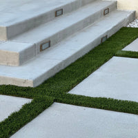 STBP11 Tulay Cast Brass Step Light Frosted Lens Low Voltage Outdoor Lighting