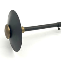 BPLP06 Stelvio Black Brass Adjustable Path Light Low Voltage Outdoor Lighting