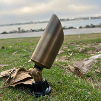 SPBP05 Stelvio Antique Brass Spotlight Low Voltage Outdoor Lighting