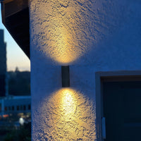 SCSP03 Stelvio Sconce Black Finish Up/Down Light Low Voltage Outdoor Lighting