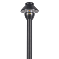 PLB01 12V G4 Snub Low Voltage Heavy Duty Cast Brass Outdoor LED Path Light - Kings Outdoor Lighting