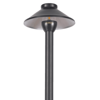 PLB02 Outdoor Garden Path Light | Low Voltage Heavy Duty Cast Brass Outdoor LED Path Light - Kings Outdoor Lighting