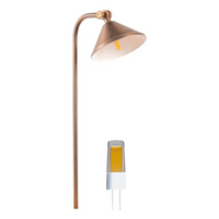 PLB05 4x/8x/12x Package LED 12V Low Voltage Landscape Brass Lighting Directional Pathway Light 2W 3000K Bulb