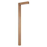 PLB10 LED Brass L-Shaped Low Voltage Landscape Lighting Path Light - Kings Outdoor Lighting