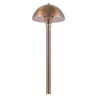 PLB08 Accesorio de iluminación para exteriores con vía de bajo voltaje y globo LED de latón