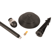 PLB13 Two Tier Brass Path Low Voltage Pagoda Light Led Landscape Lighting Fixture - Kings Outdoor Lighting