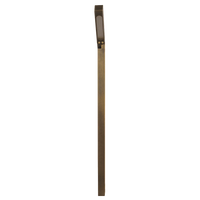 PLB14 Luz LED ajustable para caminos de bajo voltaje en forma de L de latón de 3 W
