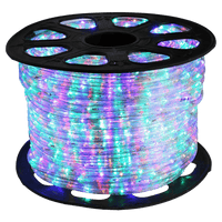 RL100 LED Low Voltage Rope Lights 50 FT Outdoor IP65 3000K, 5000K, Multi Color RGB, Pink, Purple, Red, Yellow, Blue, Green.