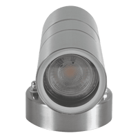 SCS06 LED Stainless Steel Cylinder Up Down Light 2 Directional Sconce Lighting - Kings Outdoor Lighting