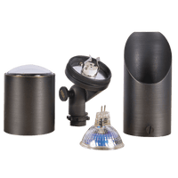 SPB04 Adjustable Low Voltage LED Bullet Landscape Spotlight Outdoor Lighting - Kings Outdoor Lighting