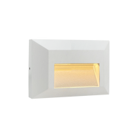 STA03 4W Low Voltage Cast Aluminum Rectangular Surface Mount LED Stair Step or Deck Light
