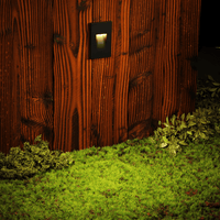 STA06 4x/8x/12x Package 3.5W Rectangular Waterproof Vertical 3000K Warm White Integrated 12V Low Voltage LED Aluminum Stair Step Light Wall Lighting Fixture