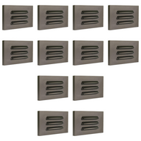 Accesorio de iluminación de pared con luz de paso LED horizontal impermeable rectangular STA11 3.5W