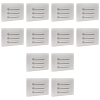 Accesorio de iluminación de pared con luz de paso LED horizontal impermeable rectangular STA11 3.5W