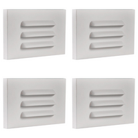 Accesorio de iluminación de pared con luz de paso LED horizontal impermeable rectangular STA11 3.5W