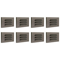Accesorio de iluminación de pared con luz de paso LED horizontal impermeable rectangular STA11 3.5W