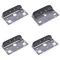 STB01 4x/8x/12x Package 1W 3000K Warm White Small 12V Low Voltage Hardscape Paver Light Retaining Wall LED Step Lighting