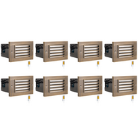 Natural Brass 8 Pack