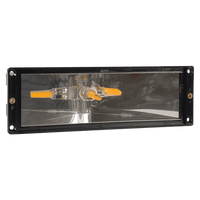 STB03 Louver Horizontal LED Brick Lights Warm White Edge Step Lighting - Kings Outdoor Lighting