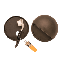 STB09 LED Round Deck Light Surface Mount Low Voltage Landscape Lighting - Kings Outdoor Lighting