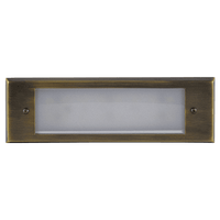 STB10 3W LED Indoor Outdoor Horizontal Step Light Low Voltage Lighting - Kings Outdoor Lighting