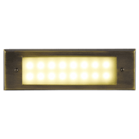 STB10 3W LED Indoor Outdoor Horizontal Step Light Low Voltage Lighting - Kings Outdoor Lighting