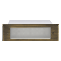 STB10 3W LED Indoor Outdoor Horizontal Step Light Low Voltage Lighting - Kings Outdoor Lighting