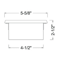 STB11 1.5W LED Indoor Outdoor Horizontal Step Light Low Voltage Lighting.