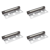 STB14 4x/8x/12x Package 12V Low Voltage 3000K or 5000K Aluminum LED Retaining Wall Light Low Voltage Hardscape Paver Lighting