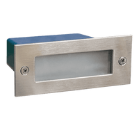 STS02 Outdoor Recessed Brick Wall Light LED Step/ Stair Lighting Fixture - Kings Outdoor Lighting