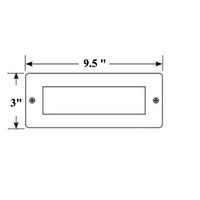 STBP11 Tulay Cast Brass Step Light Frosted Lens Low Voltage Outdoor Lighting