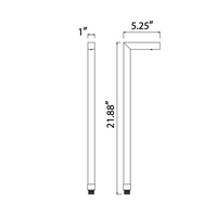 BPLP03 Aspen Brass Path Light Low Voltage Outdoor Lighting