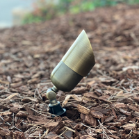SPBP07 Tulay FT Antique Brass Spot Light Low Voltage Outdoor Lighting