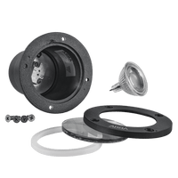 UNA07 Cast Aluminum Low Voltage Round LED In-ground Light IP65 Waterproof - Kings Outdoor Lighting