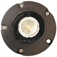 UNB04 Cast Brass Low Voltage Round LED In-ground Light IP65 Waterproof.