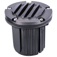 UNB06 Cast Brass Low Voltage Round Grill LED In-ground Light IP65 Waterproof.