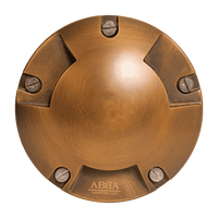UNB11 Cast Brass Round Tri-Directional Low Voltage LED In-ground Light - Kings Outdoor Lighting