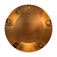 UNB11 Cast Brass Round Tri-Directional Low Voltage LED In-ground Light - Kings Outdoor Lighting