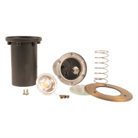 UNB12 Cast Brass Low Voltage Round LED In-ground Light IP65 Waterproof - Kings Outdoor Lighting