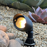 FLBP03 Tulay Black Oval Flood Light Low Voltage Outdoor Lighting