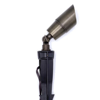 SPBP04 Rein Brown Brass Spot Light Low Voltage Outdoor Lighting