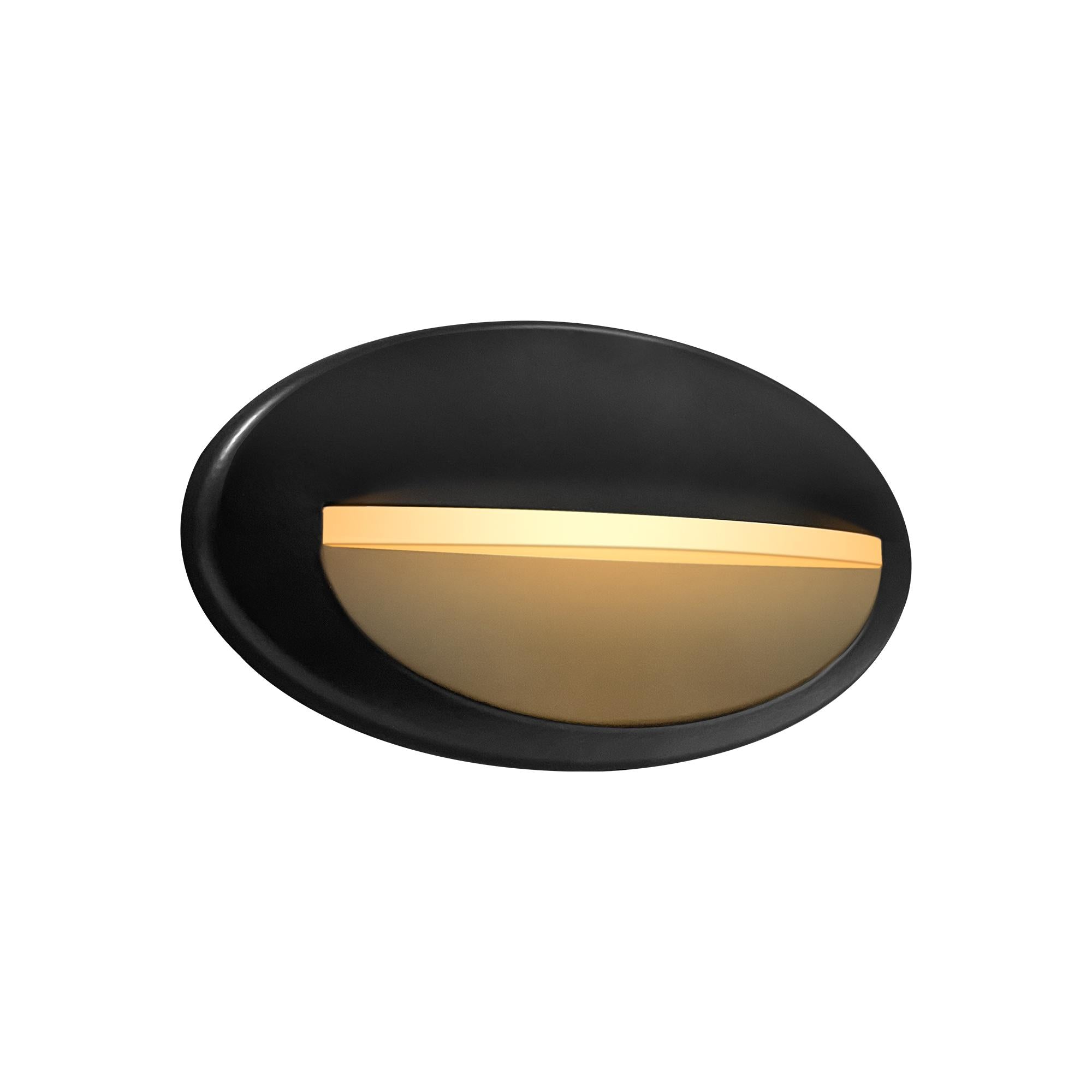 Dwell Elliptical Step Deck/Hardscape Landscape 2700K Warm White Integrated LED Light