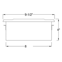 STBP11 Tulay Cast Brass Step Light Frosted Lens Low Voltage Outdoor Lighting